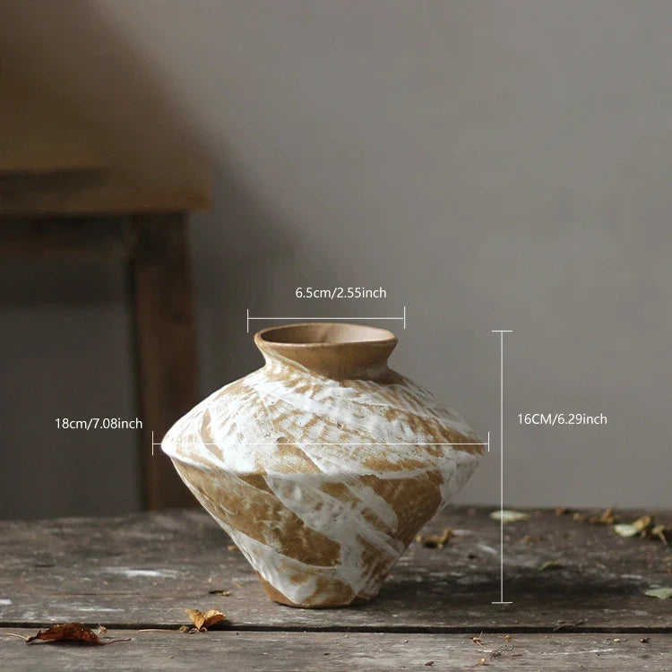 Japanese Zen Ceramic Vase