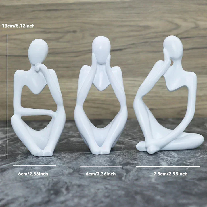 The Thinker Abstract Statues