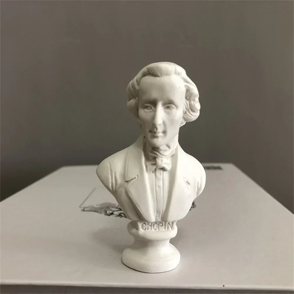 Resin Statue Mini Head Art & Decoration