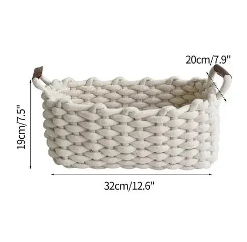 Cotton Rope Woven Baskets