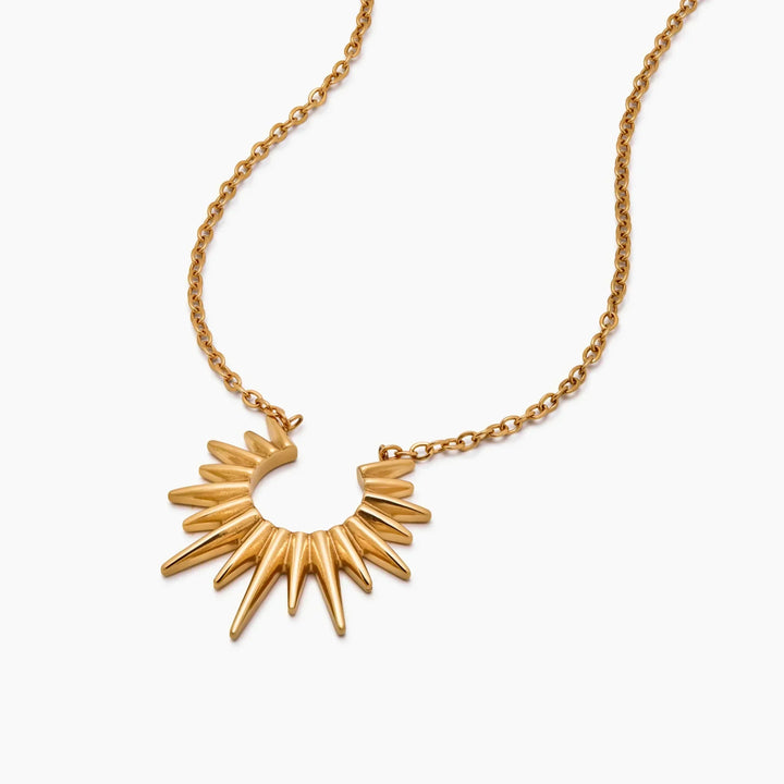 Helia Sunburst Necklace