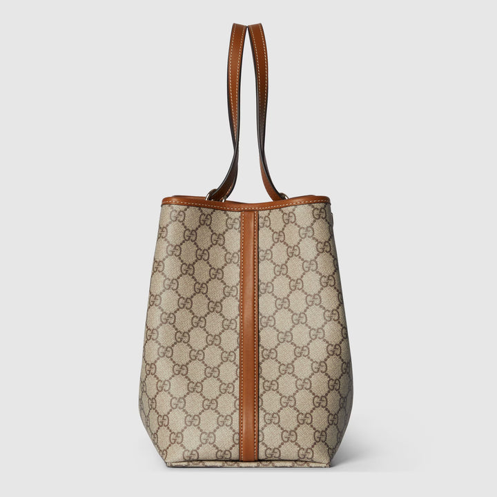 GG Emblem large tote bag