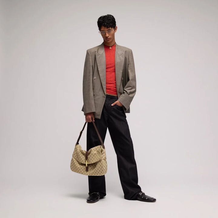 Gucci Jackie Flap large crossbody bag