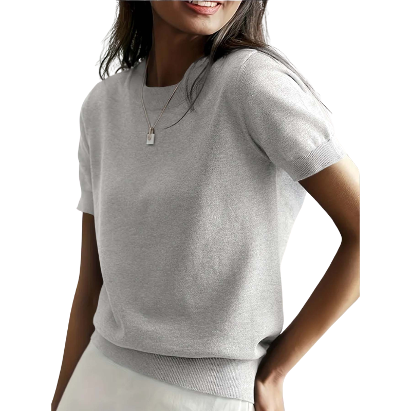 JENNY™ - Classic Round Neck Casual Top