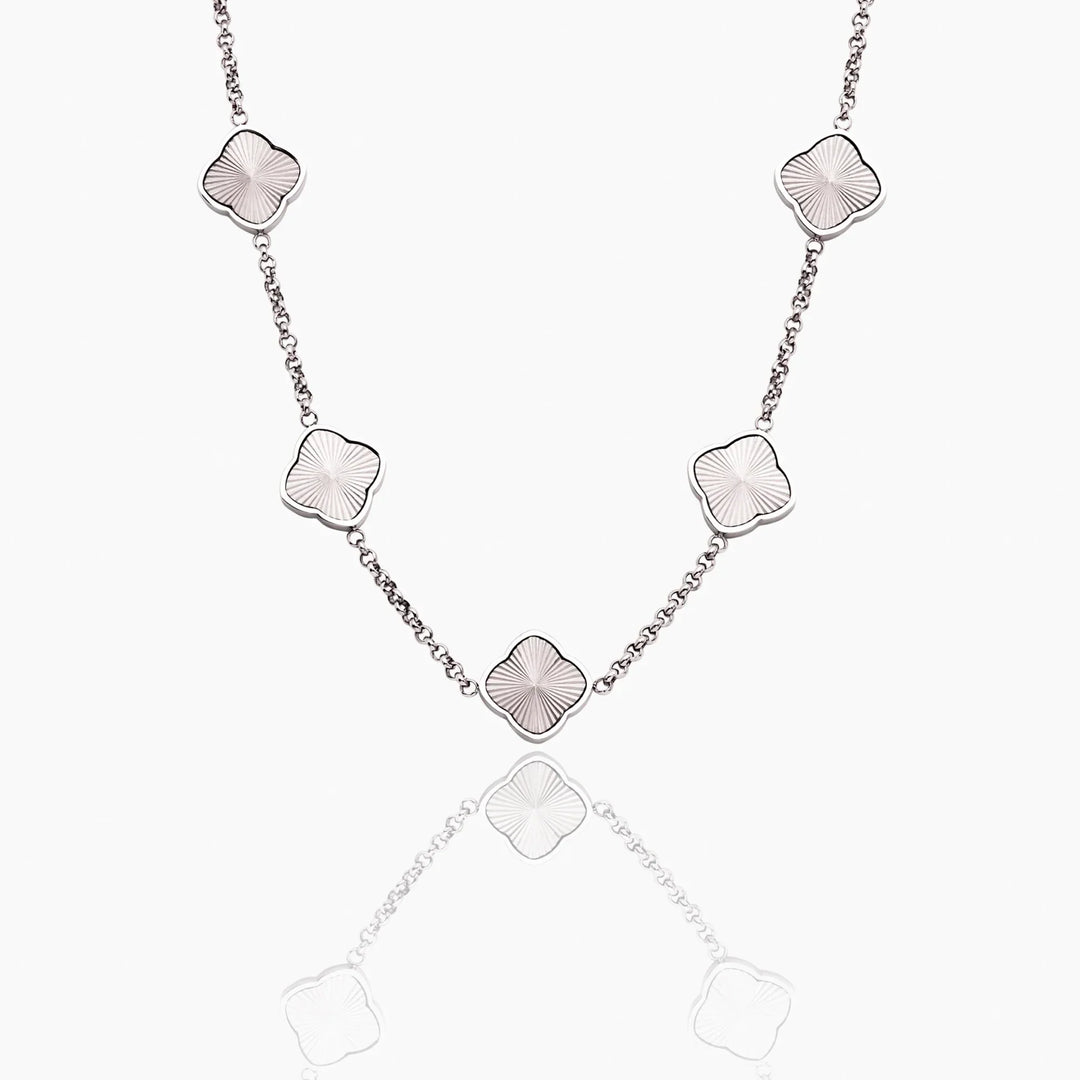 Sunburst Clover Necklace