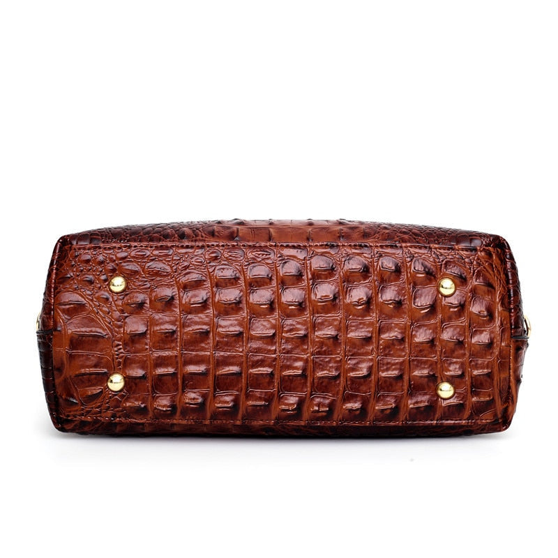Frances - Classic Heritage Leather Shoulder Bag